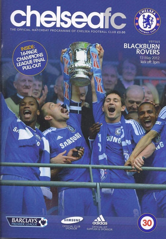 Chelsea FC v Blackburn Rovers FC